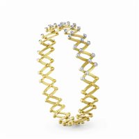 Vicenza - Piazzetta Palladio 2 - Ringe Serafino Consoli Dame ANELLO-BRACCIALE in Gelbgold Diamante 0.77 Ct SRB1492H2YWGWD - SRB1492H2YWGWD
